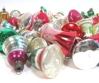 Collections of Vintage Glass Bell Ornaments