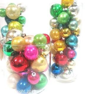 Group of Vintage Glass Ornaments 