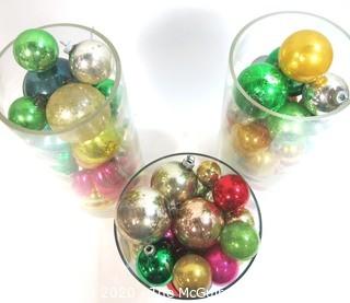 Group of Vintage Glass Ornaments 