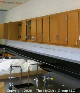 Science Room tables and cabinetry. You must uninstall and remove what you want.