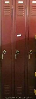 (35) 9" x 72" Metal Combination Lockers. 