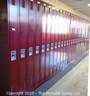 (51) 9 x 72" Metal Combination Lockers. 