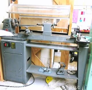 3' Bed Delta Wood Lathe, 3/4HP Rockwell Motor; 110/220v; condition unknown.  