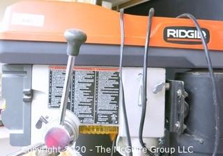 1/2 HP Floor Model Ridgid Drill Press: As Is.  