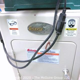 Grizzly Floor Model 1014ZX Belt Disc Sander, as is. 