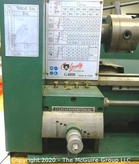 GRIZZLY MODEL G4000 METAL LATHE 