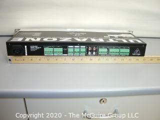 Behringer Ultrazone Rackmount ZMX8210 8 channel 3 bus mic/line/zone mixer.  As is. 