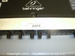 Behringer Ultrazone Rackmount ZMX8210 8 channel 3 bus mic/line/zone mixer.  As is. 