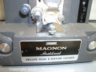 Vintage 8mm film editing units,  Academy and Magnon. As is
