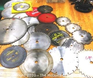 Group of Table Saw Blades