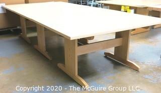 (3) 40" x 60" x 30"t  Wood Craft or Project Tables. Can be used together to form one long table. 