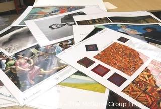 Box of Picturing America National Endowments for the Arts Laminated Posters.