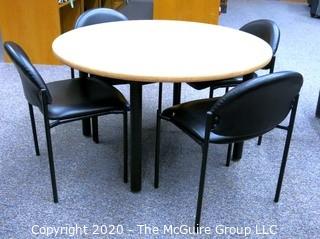 Group of Library Tables & Chairs. 