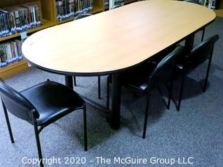 Group of Library Tables & Chairs. 