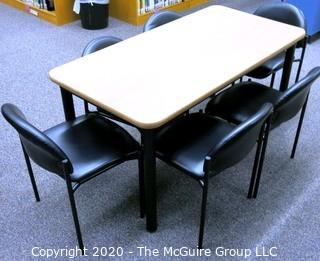 Group of Library Tables & Chairs. 