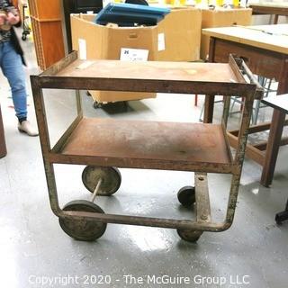 Heavy Steel Rolling Cart