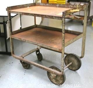 Heavy Steel Rolling Cart