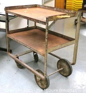 Heavy Steel Rolling Cart