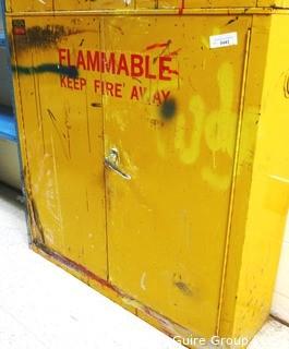 43w x 18d x 45"t Flammable Cabinet