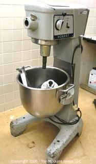 Hobart Mixer 30 quart industrial 3-speed mixer with bowl, paddle and whisk attachments