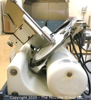 Globe Slicing Machine Model 150 Vintage Gravity Feed Meat Slicer