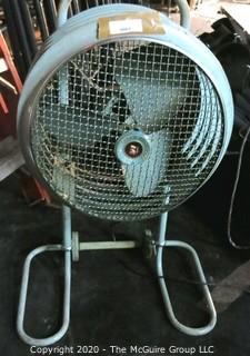 Vintage Westinghouse Industrial Standing Fan