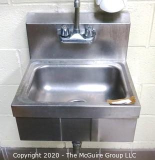 Stainless Steel Industrial Hand Washing Sink