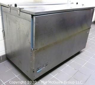 KITCHEN EQUIPMENT: Beverage-Air Stainless Steel Cooler; Model ST58N; As Is 