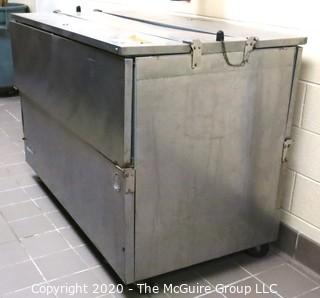 KITCHEN EQUIPMENT: Beverage-Air Stainless Steel Cooler; Model ST58N; As Is 