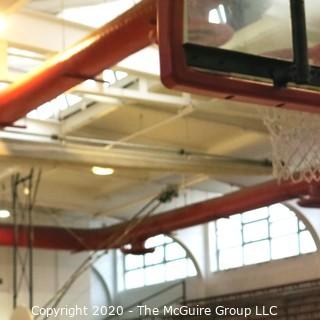 Gymnasium Dividing Curtain; Ceiling mounted. 