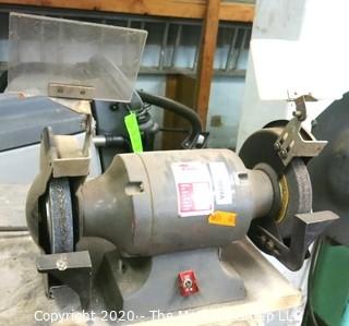 Dayton Commercial 115V Bench Grinder; 3/4 HP