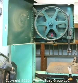 230V 2HP Powermatic Commercial Grade Bandsaw; Model 81; S/N 181257; Made in Tennessee; condition unknown.  