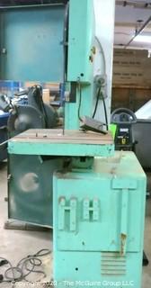 230V 2HP Powermatic Commercial Grade Bandsaw; Model 81; S/N 181257; Made in Tennessee; condition unknown.  