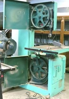 230V 2HP Powermatic Commercial Grade Bandsaw; Model 81; S/N 181257; Made in Tennessee; condition unknown.  