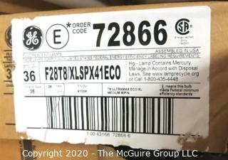 Approx.(8) cartons of fluorescent bulbs; (36) per carton; Model F28T8/XLSPX42ECO 