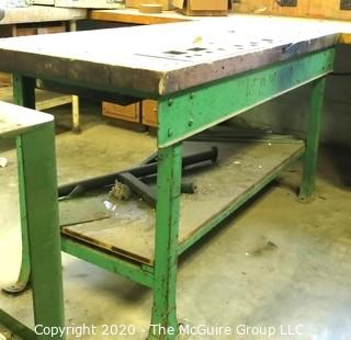 31 x 60 x 34"t PEXTO Sheet Metal Table 