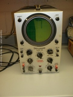 EICO Model 460 DC wide band Oscilloscope.  As is. 