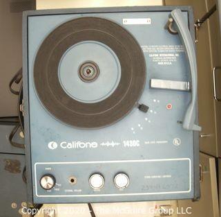 Califon 1430C classroom mono record player works fine