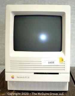 Vintage Classic Apple MAC Macintosh SE-30 CPU Computer Made in September 1991