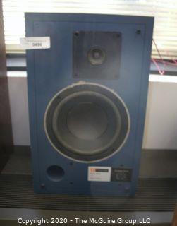 Single (1) VINTAGE JBL 4301B Control Monitor Speaker