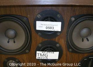 Pair of Vintage 1973 Kenwood KL-777 4-Way 6-Speaker System 100W Speakers