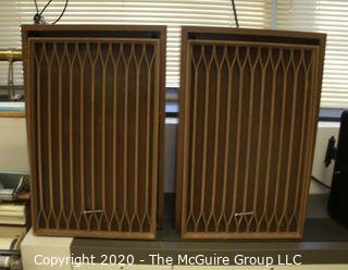 Pair of Vintage 1973 Kenwood KL-777 4-Way 6-Speaker System 100W Speakers