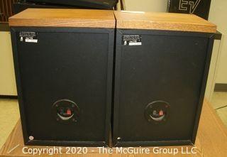 Pair of Vintage Acoustic Research TSW-110 small bookshelf speakers