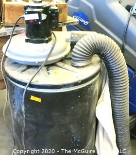 Cincinnati Dust Master Model 75S/T1 Dust collector, 3/4HP, on casters