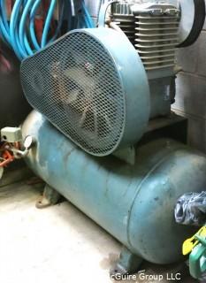 Sayler-Beall 703 1/2 Hp Air Compressor And Holding Tank