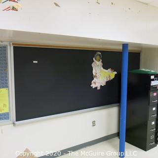 4' X 12' BLACK BOARD (YOU MUST REMOVE)