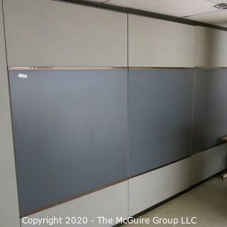 Four Panels Of 4' X 4' Black Board (You Must Remove)