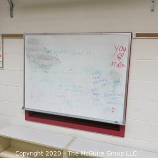 3' X 4' WHITE BOARD (BUYER TO REMOVE FROM WALL)