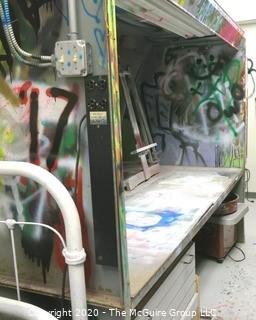 Bretford Spray Paint Booth (Buyer to Disassemble) 