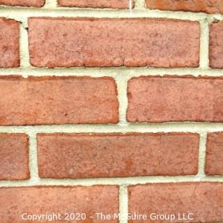 (1) Red Clay Brick from the Exterior Wall Near "The Pathway".  Own Your Own Piece of George Mason High School.  